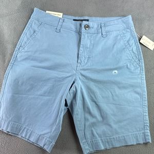AERO Stretch Classic Short At The Knee Light‎ Blue 29" Waist NEW NWT